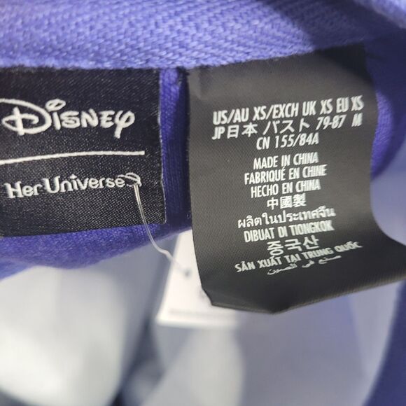 NEW Disney XS sweatshirt Her Universe Cinderella juniors princess castle $59 - Picture 13 of 14